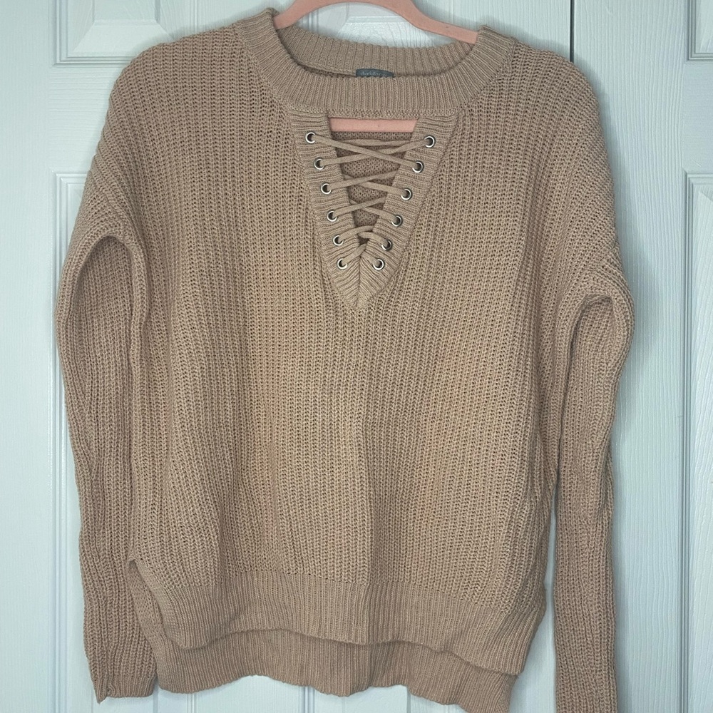 Charlotte Russe V Neck Sweater